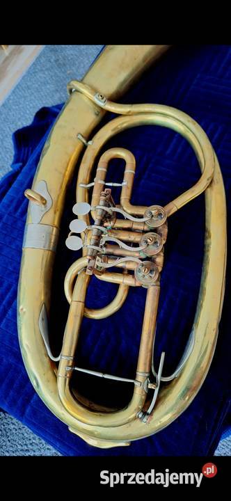 Tenorhorn Weltklang NRD VEB Blechblas und blaszane Nowy Dwór Gdański