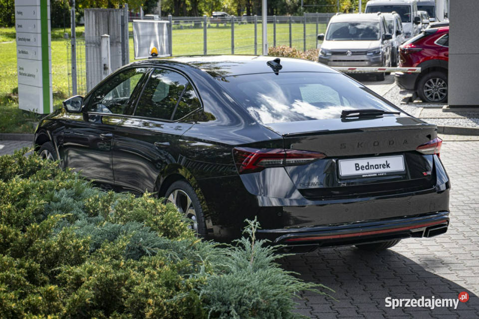 koda Octavia RS 20 TSI 265 DSG Dostępna ręki IV wspomaganie kierownicy Łódź