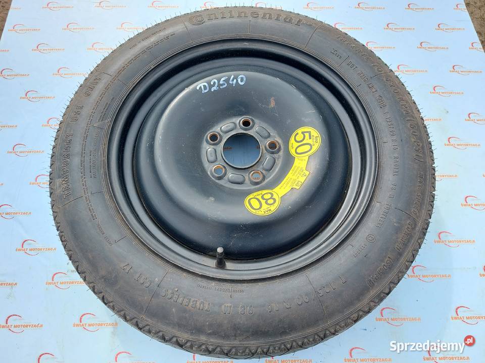 FOCUS MK3 MONDEO IV C koło dojazdowe 1259016 98M świętokrzyskie Kielce