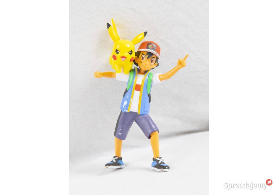 Figurka Ash i Pikachu pomorskie