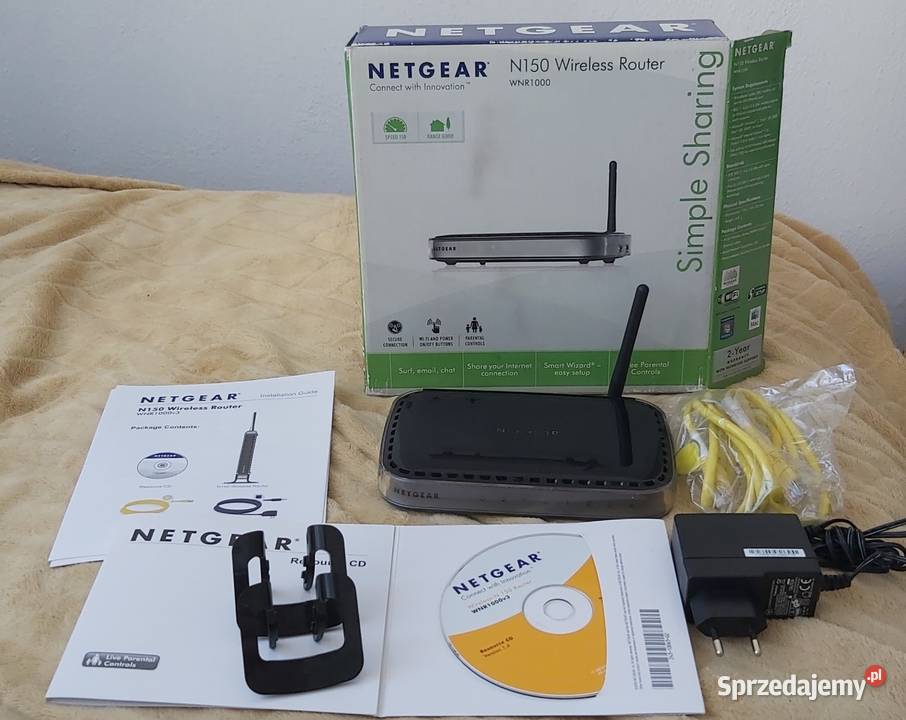 ROUTER NETGAR N 150 WIRELESS WNR 1000 Warszawa