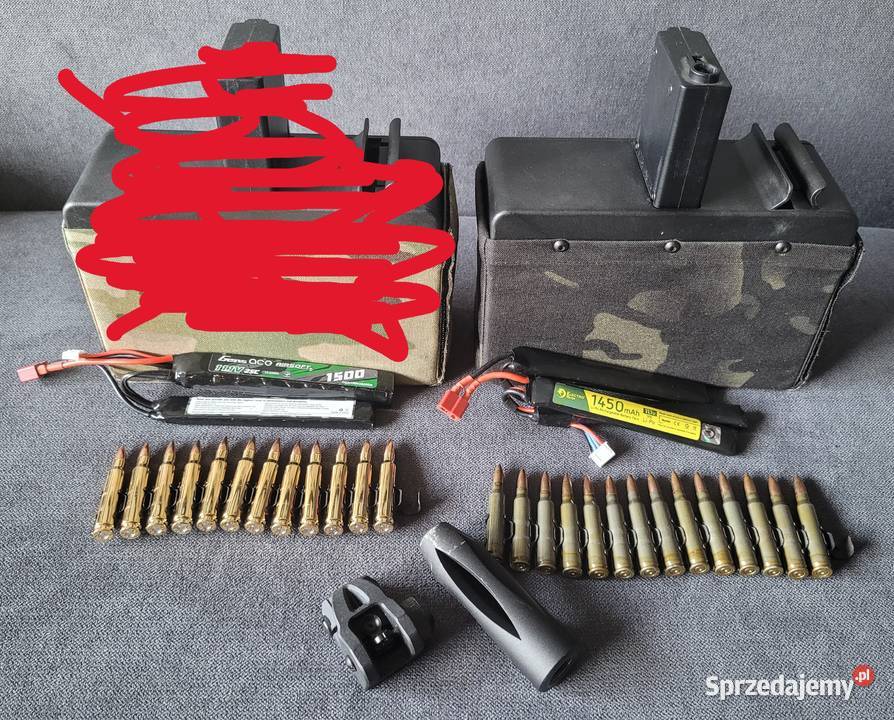 Replika asg karabinu maszynowego 16 LMG GG Warszawa