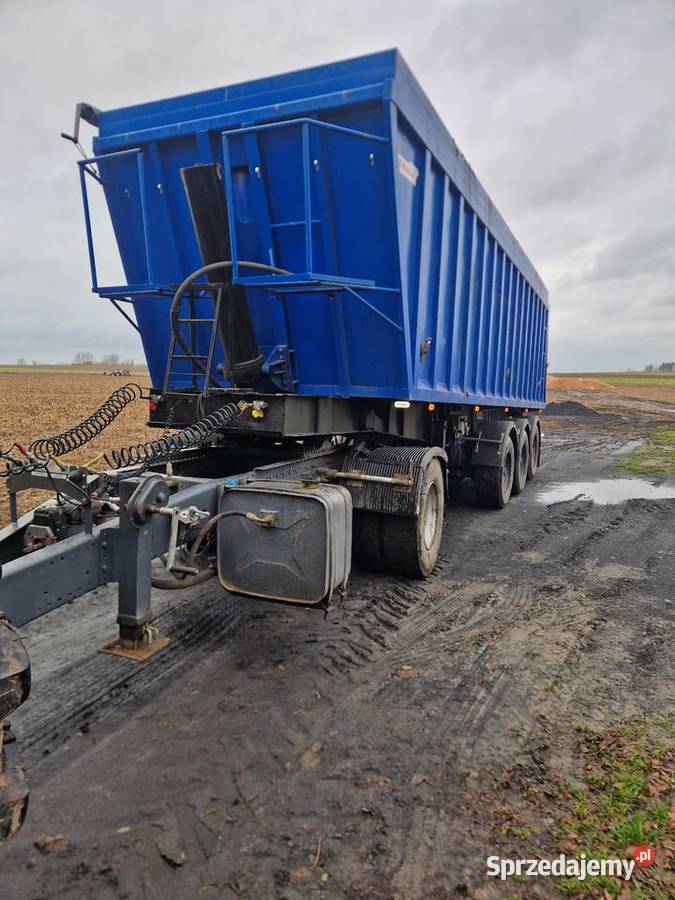Przyczepa naczepa wywrotka 42m3 wózek dolly Mogilno