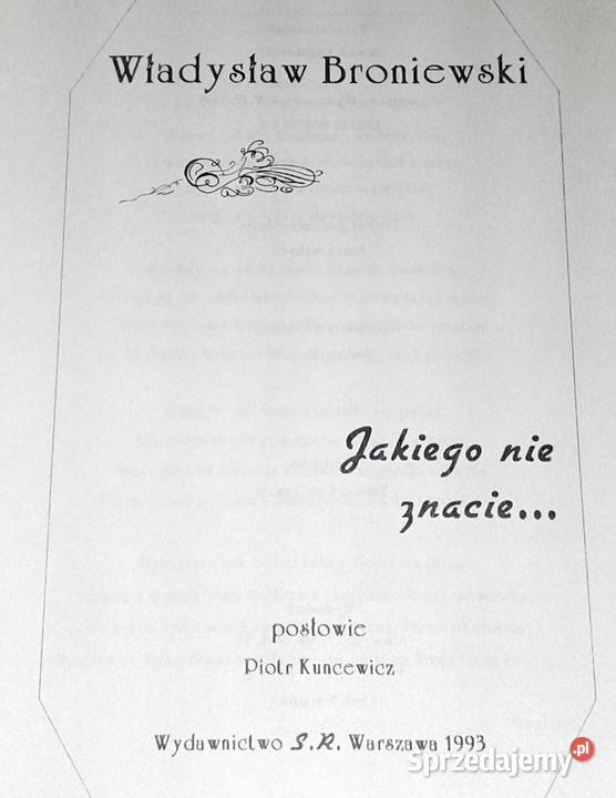 Jakiego nie znacie Władysław Broniewski Chełm