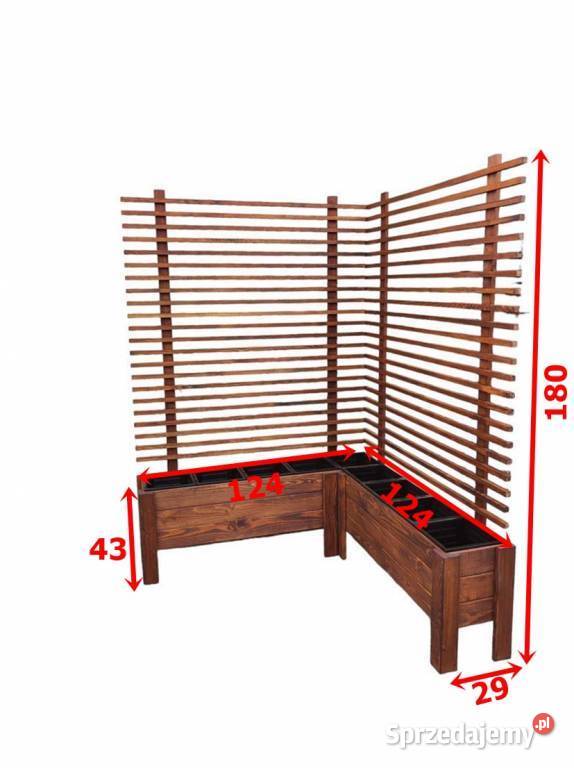Donica narożna Pergole i trejaże Kraków