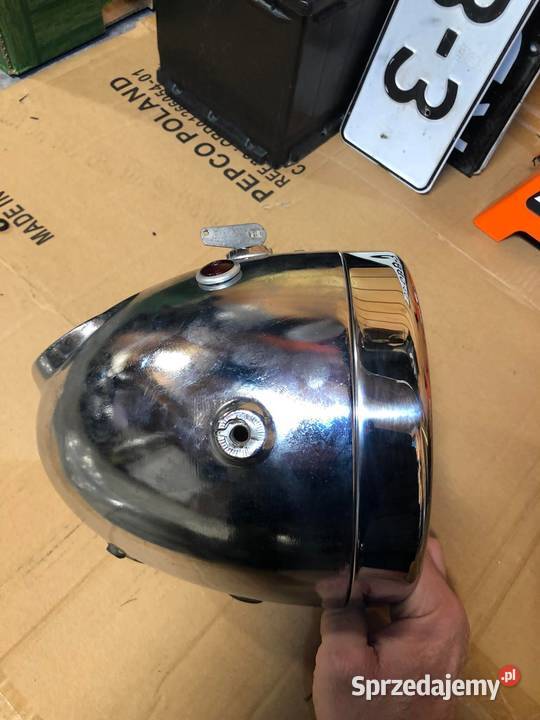Lampa Junak m07 m10 przejściówka 1960r Olkusz sprzedam