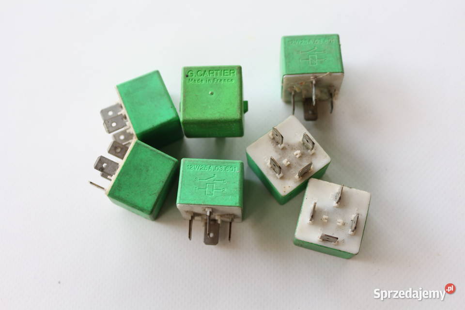 PEUGEOT CITROEN PRZEKAŹNIK GCARTIER 12V 25A osobowe Przekaźniki Prochowice