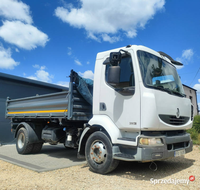 Renault MIDLUM wywrotka 3 strony 10 ton Klima Chełm Śląski
