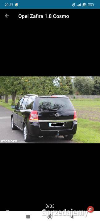 Opel Zafira Cosmo Oława