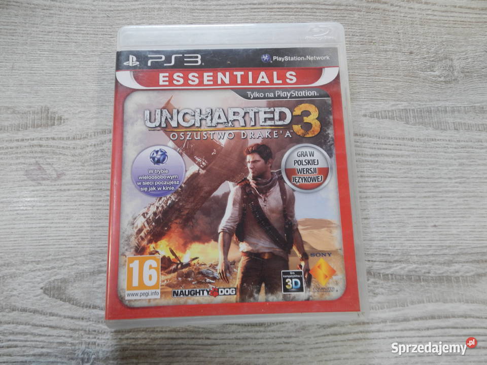 Gra 3 Uncharted 3 Oszustwo Drakea Sony Playstation 3