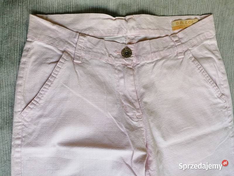 GALLOPRÓŻOWE SPODNIE BOJÓWKI R SML różowy Łódź sprzedam