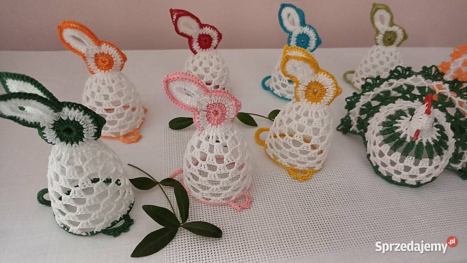 Ozdoby wielkanocne pisanki zajączki kurki Jaworzno