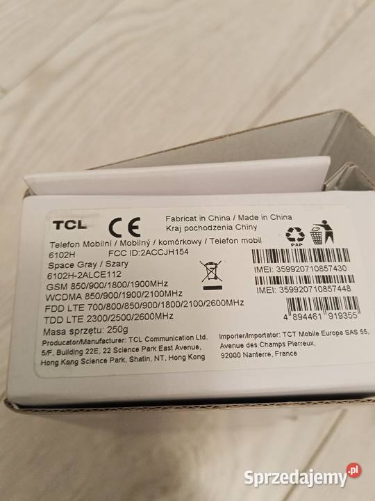 Telefon smartphone TCL 306 kujawsko-pomorskie Bydgoszcz sprzedam