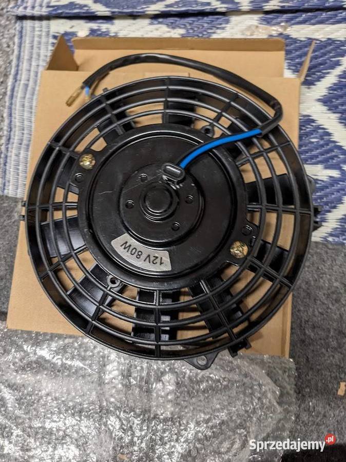 Wentylator do chłodnicy 20 12V 80W nieużywany Pruszków