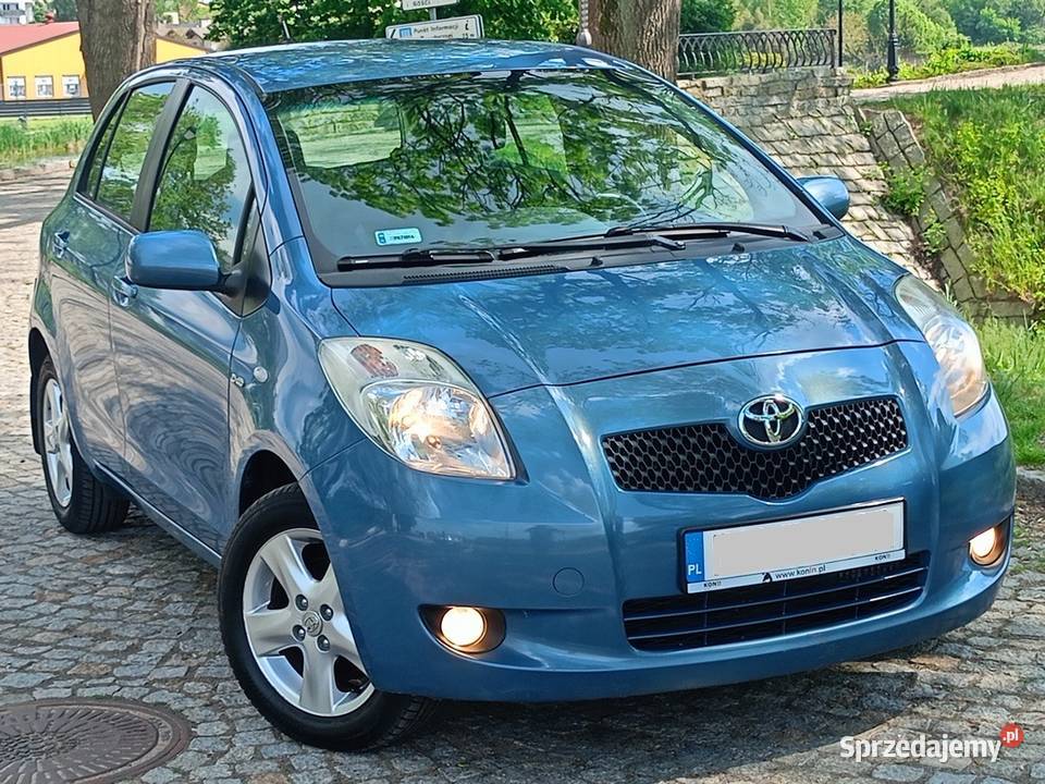 Śliczna Toyota Yaris 14D4DNajbogatsza Wersja Gostynin