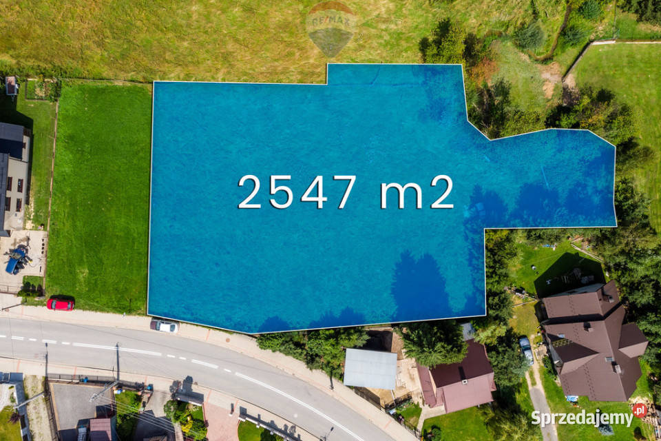 Działka budowlana Grel Nowy Targ Sprzedaż