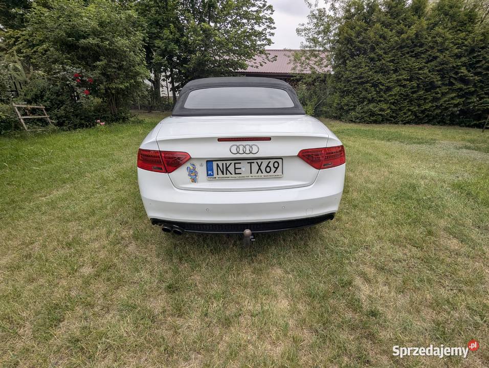 Audi A 5 cabrio SLine doinwestowana Rok produkcji 2012 Szczytno