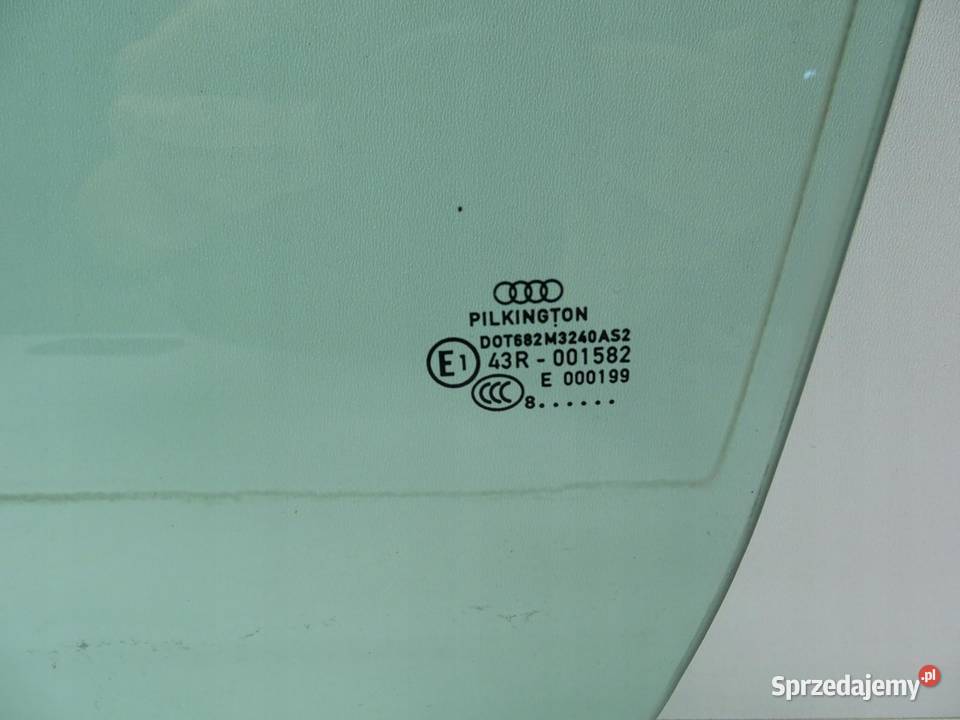 SZYBA DRZWI LEWA LEWY PRZÓD PRZEDNIA AUDI A3 8P osobowe małopolskie