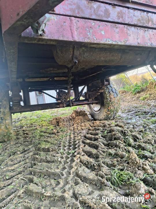 Przyczepa wywrotka jednoosiowa Pozostałe Lubcza