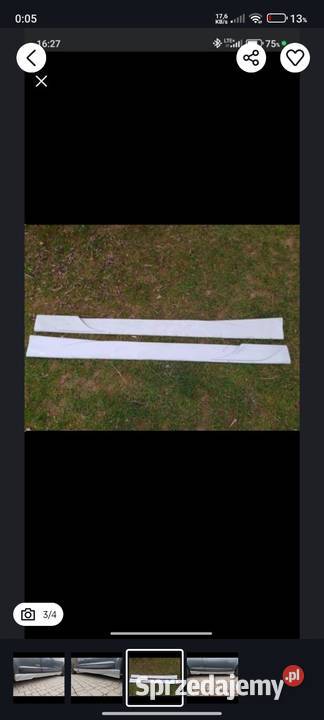 Nakładki progu citroen Markowa