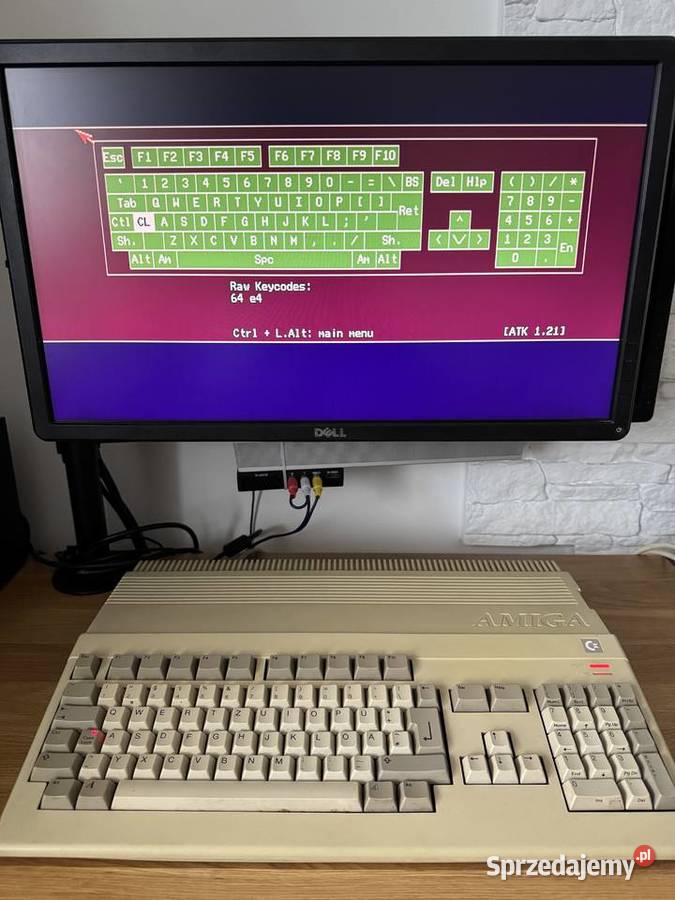 Amiga 500 sprawna działa gry uruchamiają się mazowieckie Warszawa