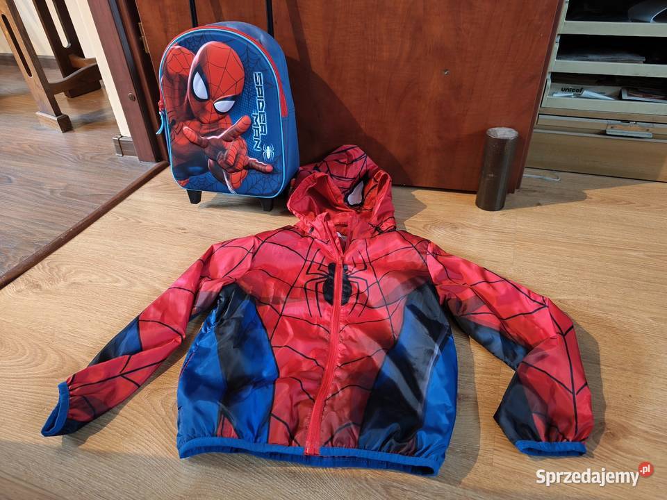 Komplet podróżny dziecka SPIDERMAN walizkoplecak Szczyrk
