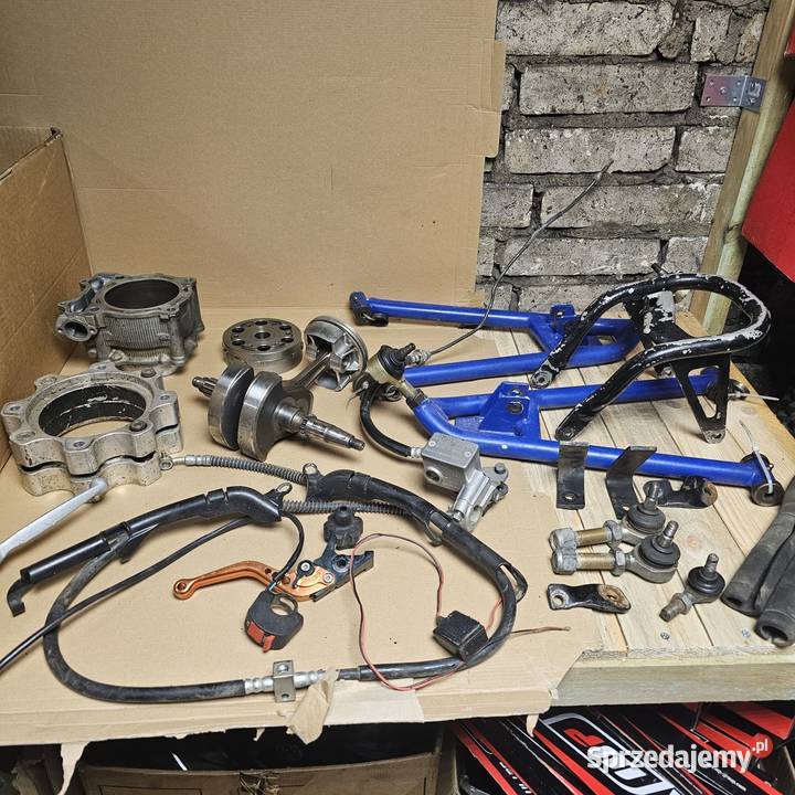 CałośćCzęści yamaha yfz 450 plastiki dystanse Części i akcesoria motocyklowe pomorskie