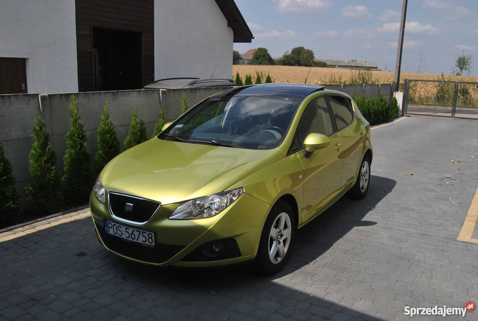 Seat Ibiza IV 14 TDI 80 Rok produkcji 2009 Ostrów Wielkopolski