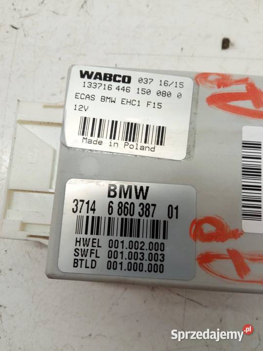 MODUŁ ZAWIESZENIA 686038701 Bmw X5 III 2013 F15
