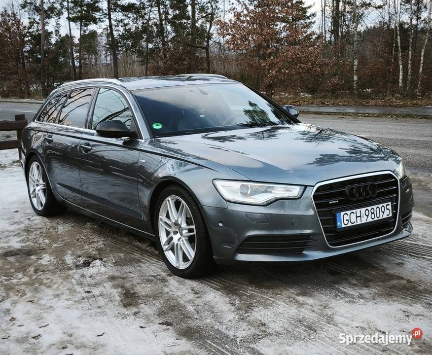 Audi A6 C7 Avant 30 TDI Quattro SLine Stronic automatyczna pomorskie Chojnice