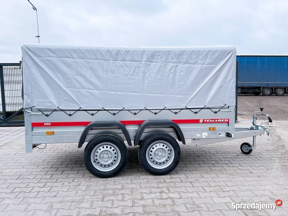 Przyczepa TEMARED PRO 26122 z plandeką 80 DMC