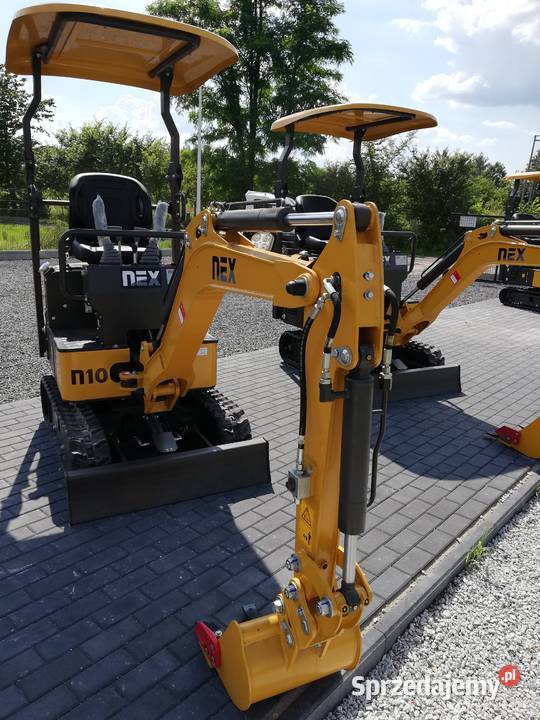 Nowa Minikoparka NEX N10 Ramie skrętne mini 1h Brzeziny