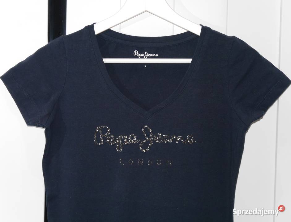 Pepe Jeans piękna bluzka cyrkonie 36 S dolnośląskie Wrocław
