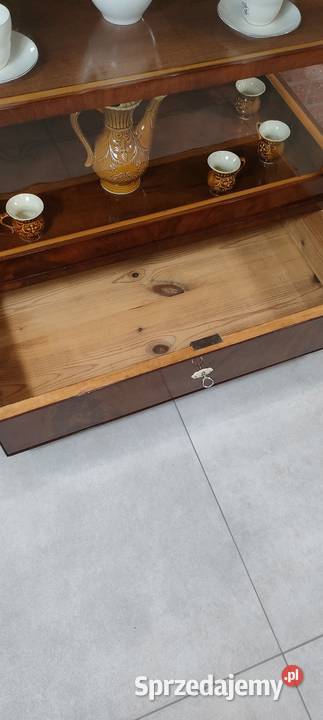 Ekskluzywna serwantka biedermeier antyk Łagów