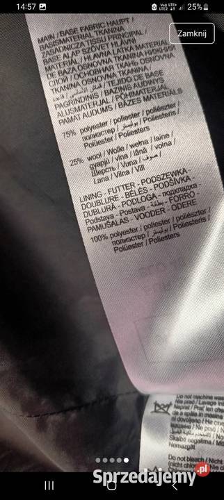 Płaszcz l xl Płaszcz zimowy Jelenia Góra