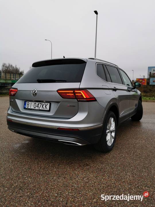 VW TIGUAN ALLSPACE 20D 4x4 200 automat DSG Białystok