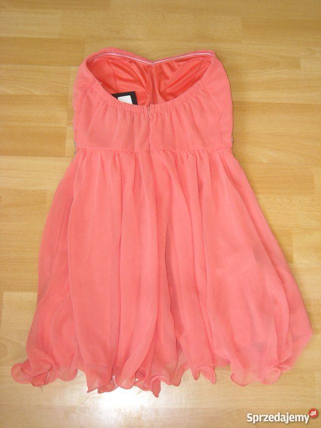 koralowa sukienka ax paris s Lubartów