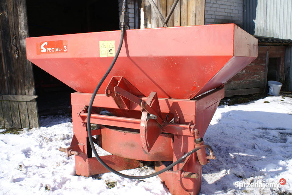 Rozsiewacz nawozów hydrauliczny lubelskie Niezabitów-Kolonia