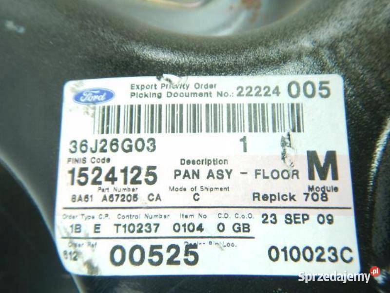 STELAŻ MOCOWANIE KANAPY FORD FIESTA 2008 CB1 lubelskie