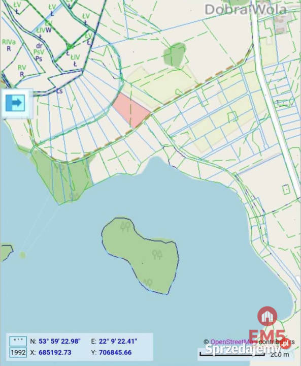 Grunt 6725m2 Dobra Wola sprzedam