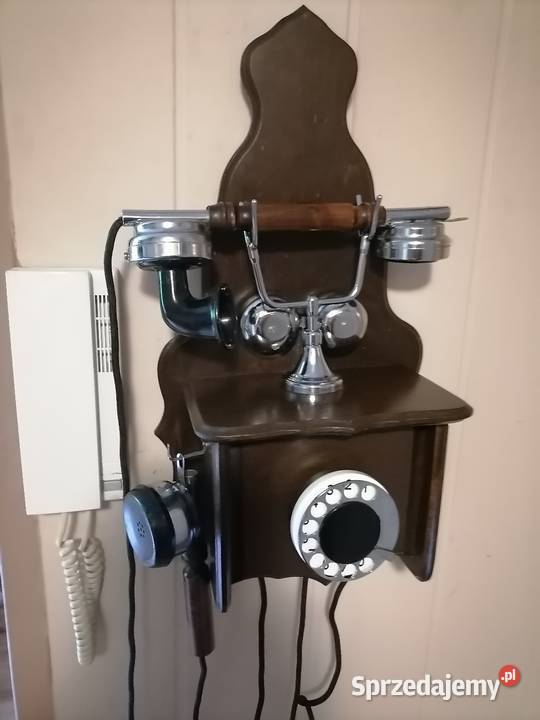 Polski telefon naścienny z czasów PRLu małopolskie Kraków sprzedam