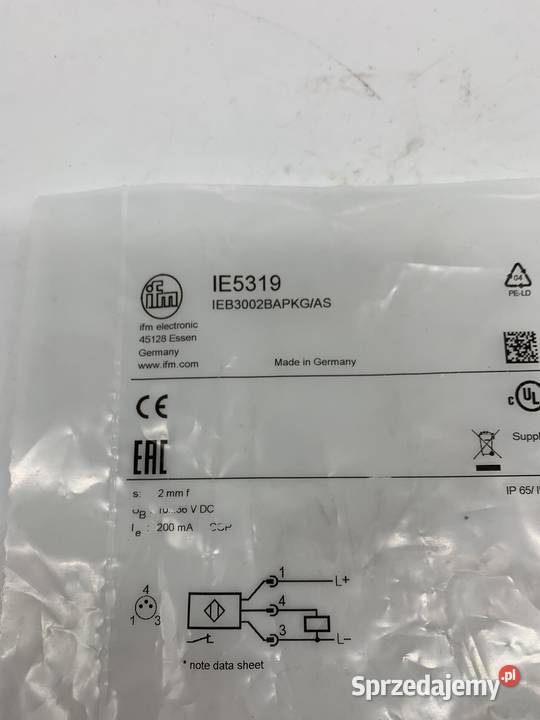 IFM IE5319 Inductive sensor Warszawa sprzedam