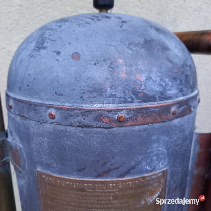 zabytkowa hydronetka gaśnica lampa industrialna Warszawa