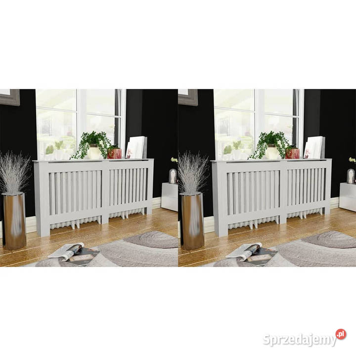 Osłony na kaloryfer 2 białe MDF 172 WM276005 Warszawa sprzedam