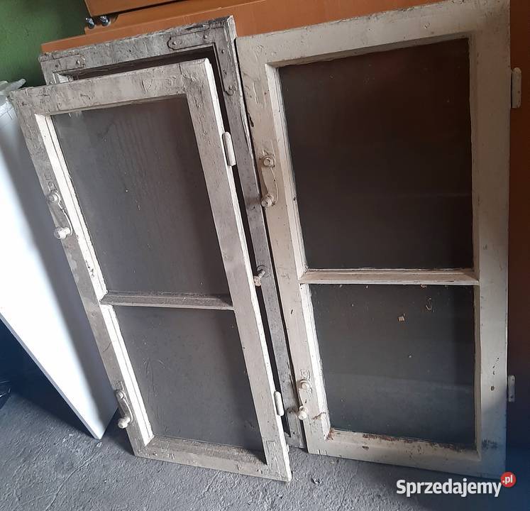 Okno zabytkowe stare śląskie Chorzów