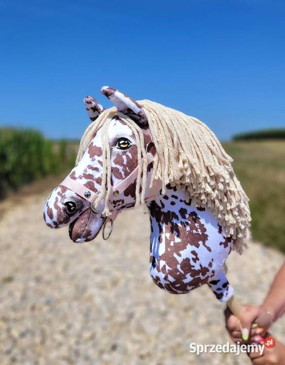 Hobby Horse Duży koń na kiju Premium tarantowaty Bielsk Podlaski