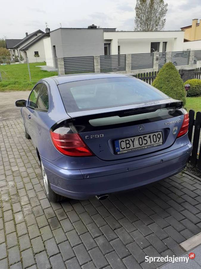Mercedes C200 kompresor aluminiowe felgi kujawsko-pomorskie Bydgoszcz