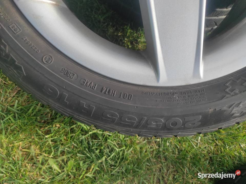 Alufelgi z oponami BMW 5x120 ET38 7J16H2 2055516 Rozmiar 16" Krosno
