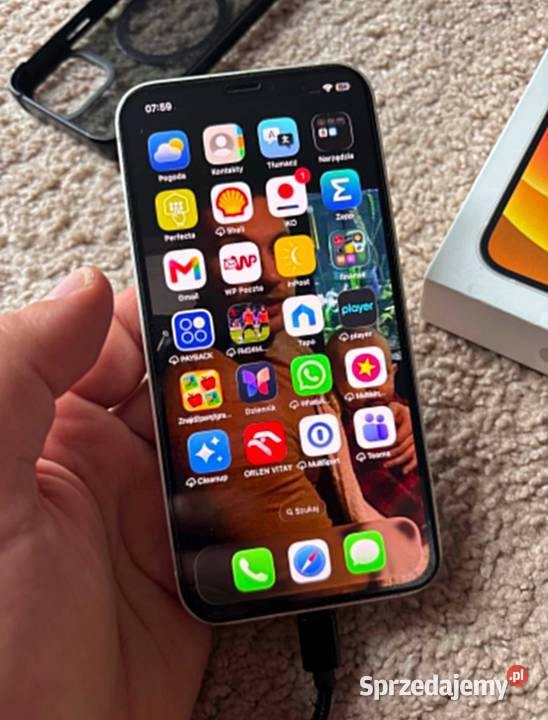 Sprzedam iPhone 12 128GB 78 Rabiany