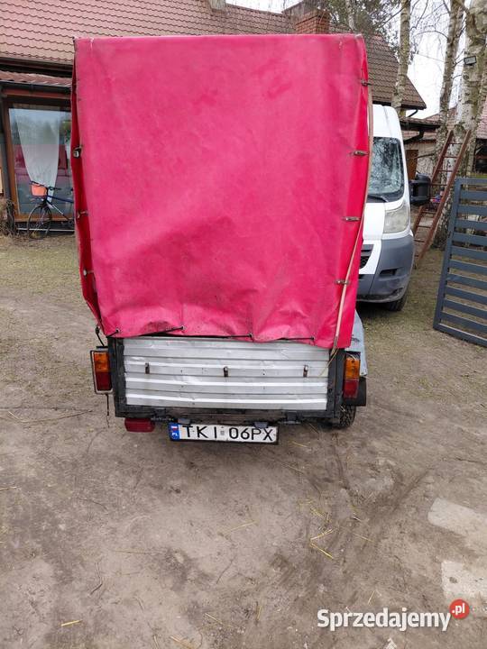 Przyczepka samochodowa z plandeką SAM świętokrzyskie Masłów Drugi